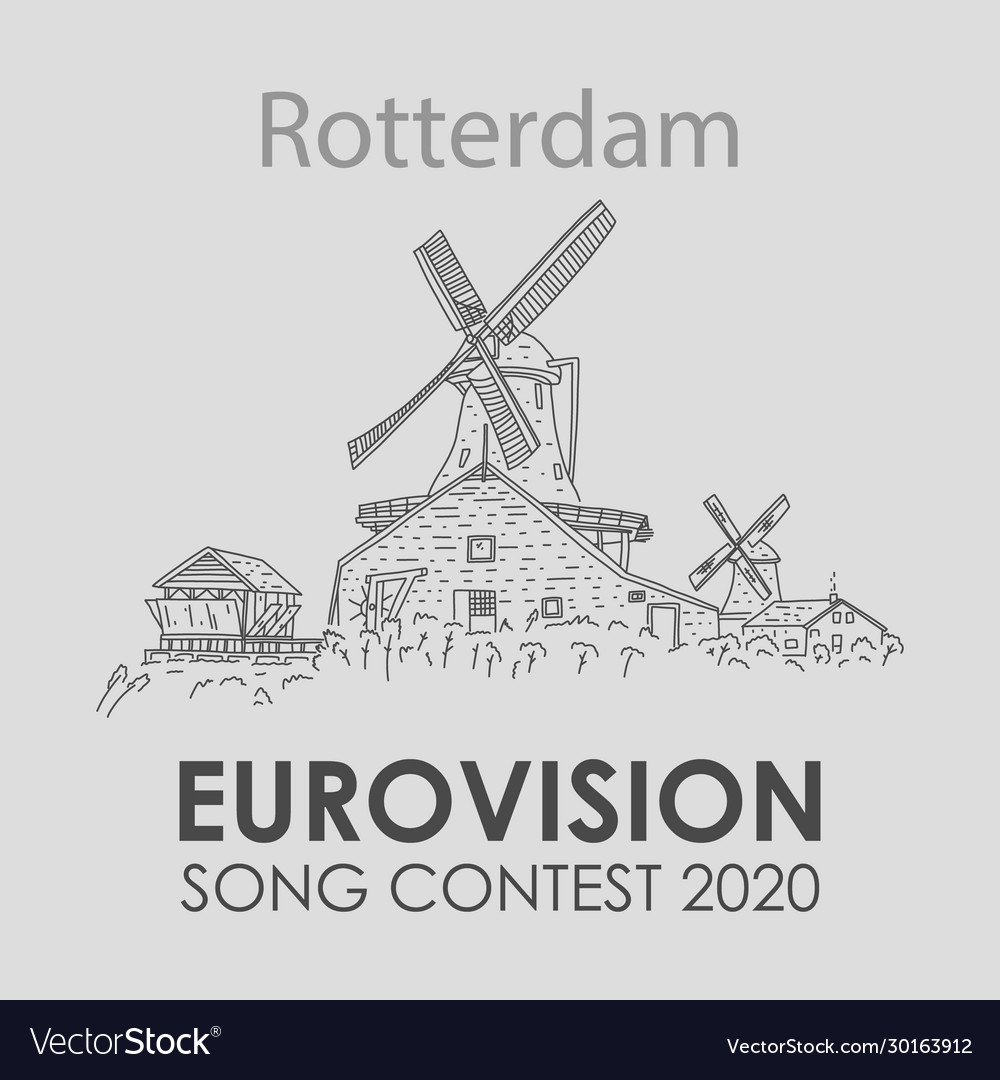 Inscription rotterdam eurovision song contest 2020