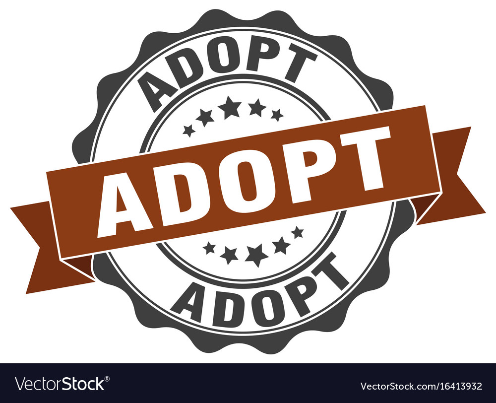 Adopt stamp sign seal