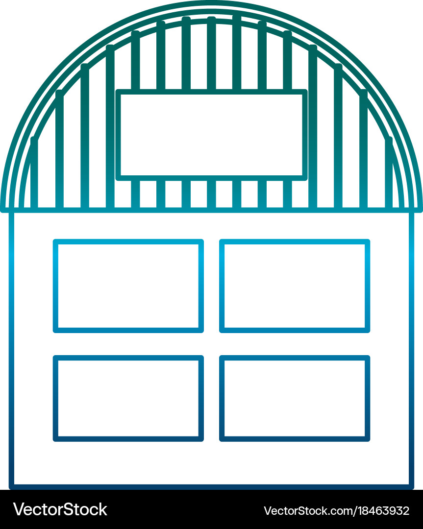 Farm barn icon Royalty Free Vector Image - VectorStock