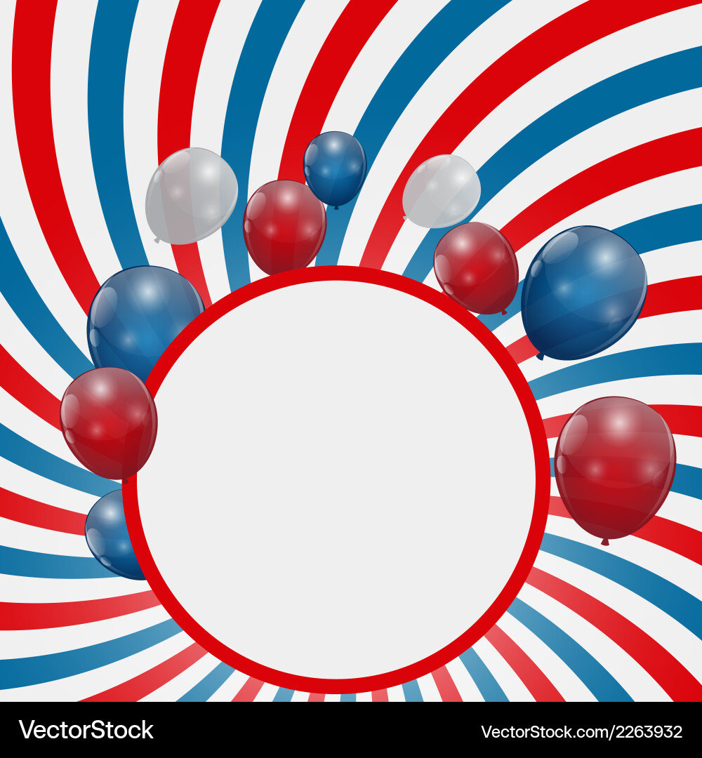 Independence day poster Royalty Free Vector Image
