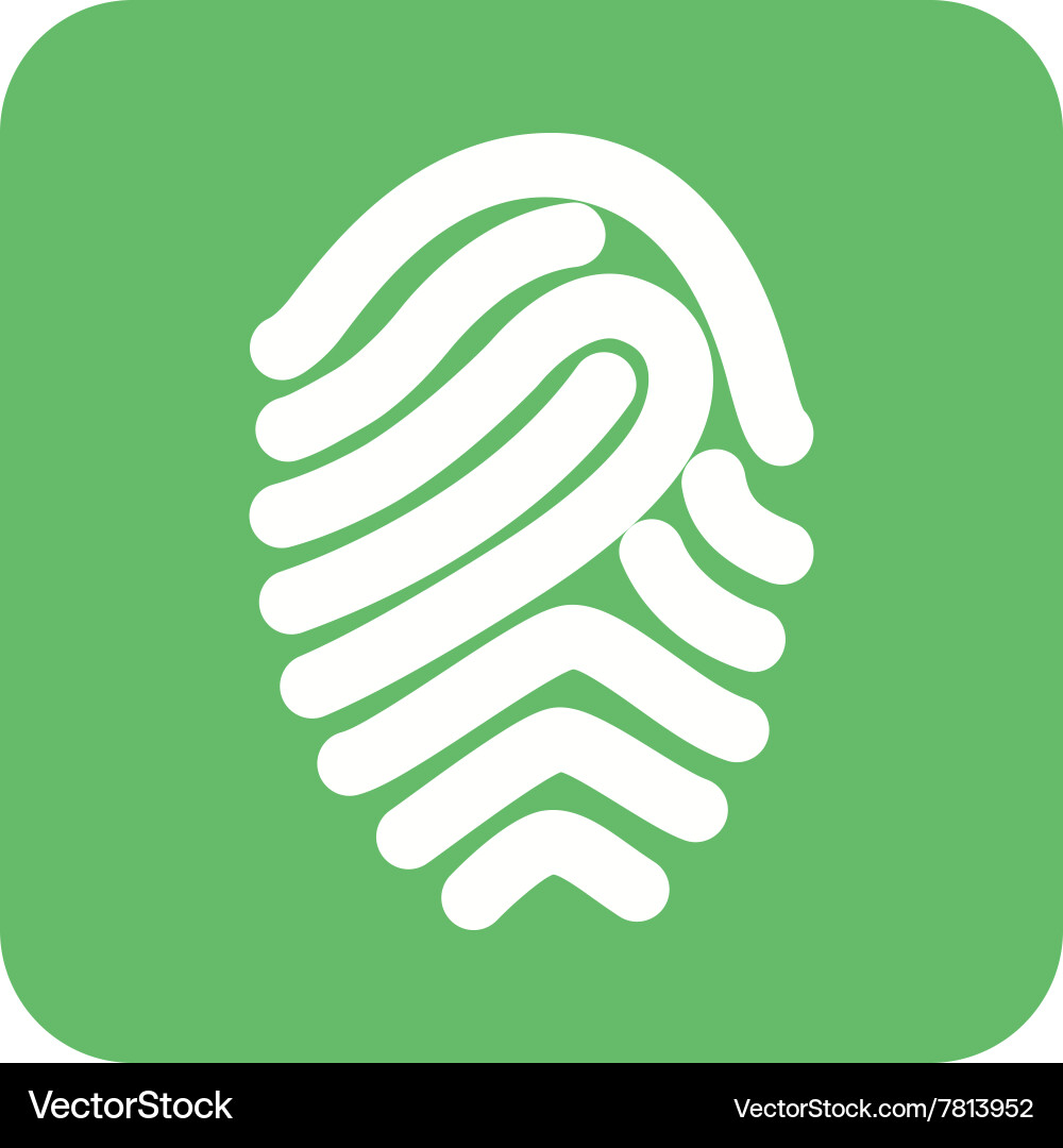 Fingerprint Royalty Free Vector Image - VectorStock