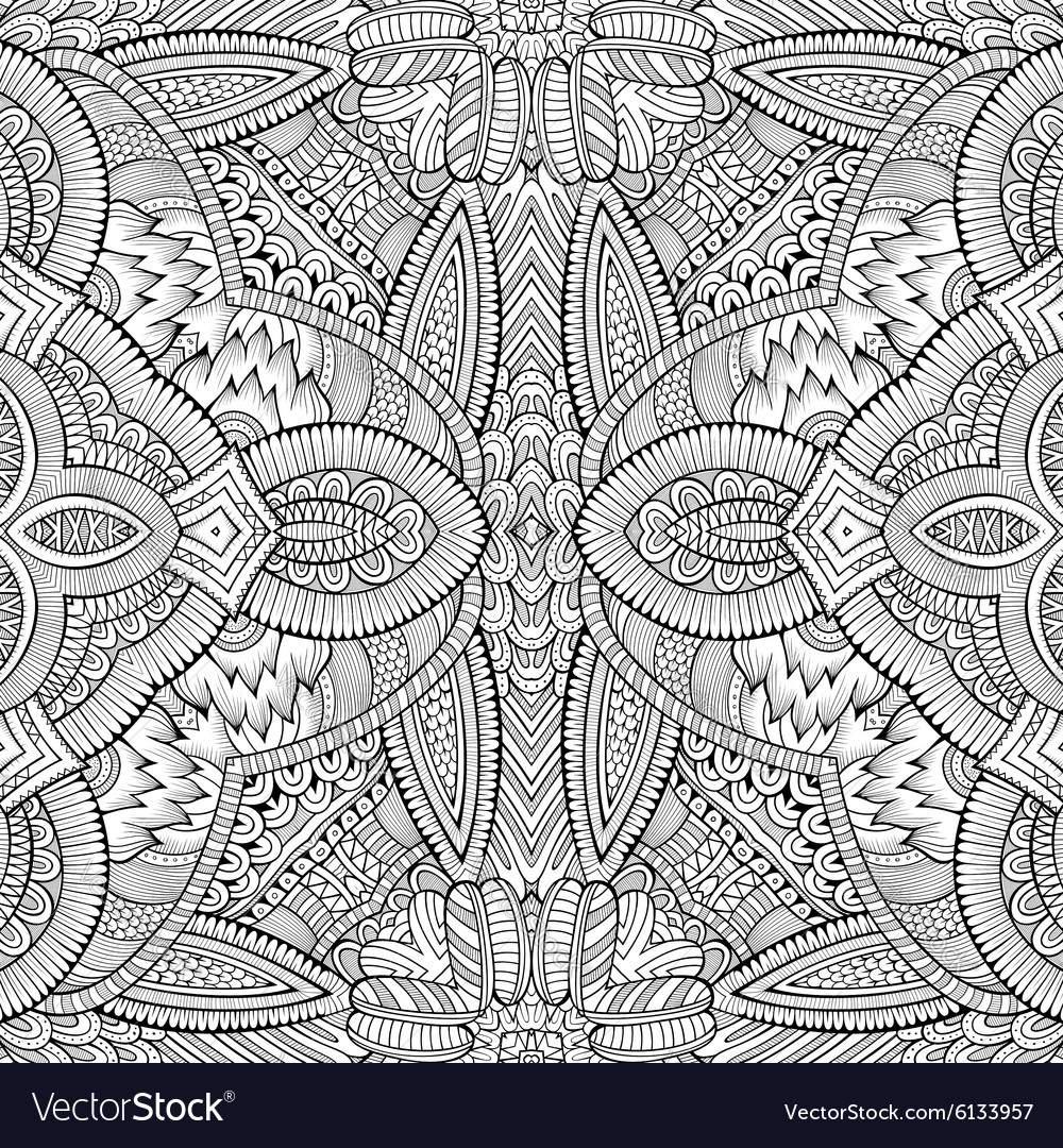 Abstract Tribal Ethnic Background Royalty Free Vector Image