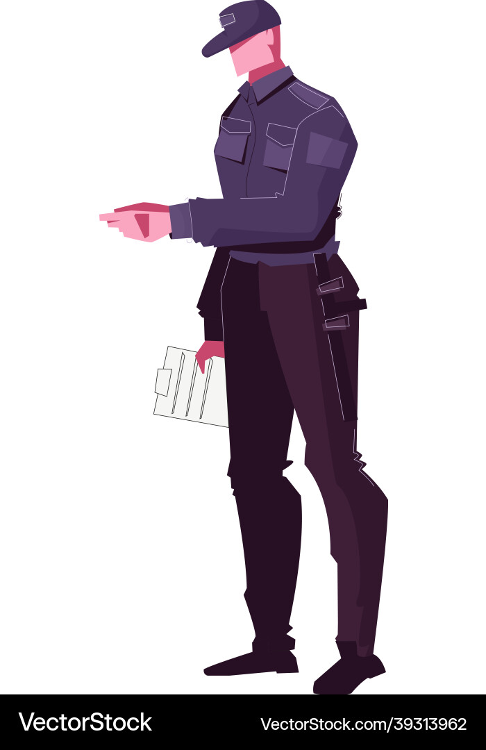 Customs control icon Royalty Free Vector Image