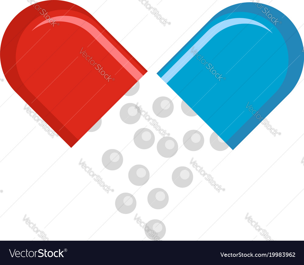 Drug icon cartoon style vector image