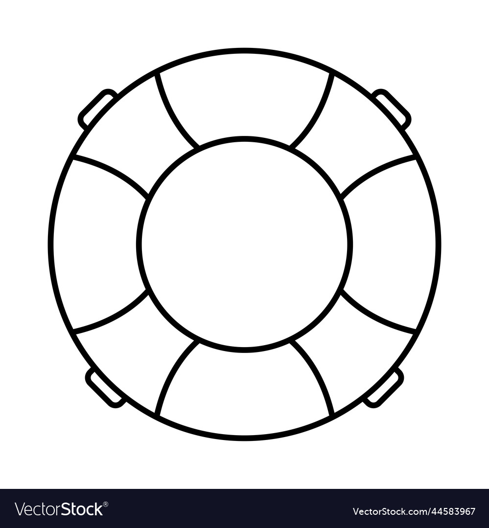 Lifebuoy icon image Royalty Free Vector Image - VectorStock