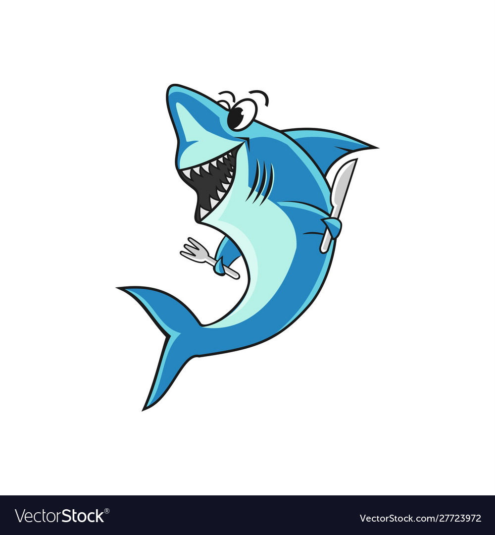 Shark logo vector image Shark logo