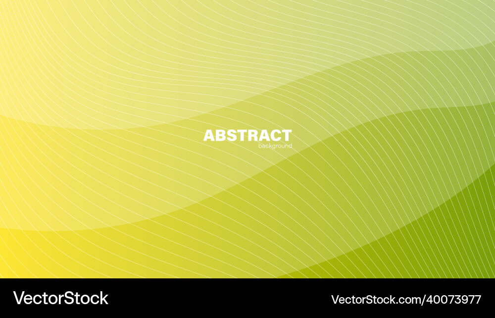 Abstract green fluid shape modern background Vector Image