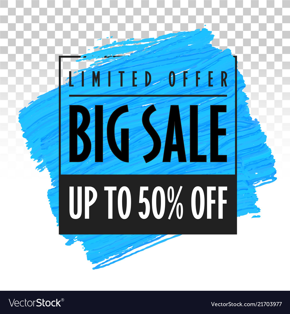 Big sale banner template trend eps