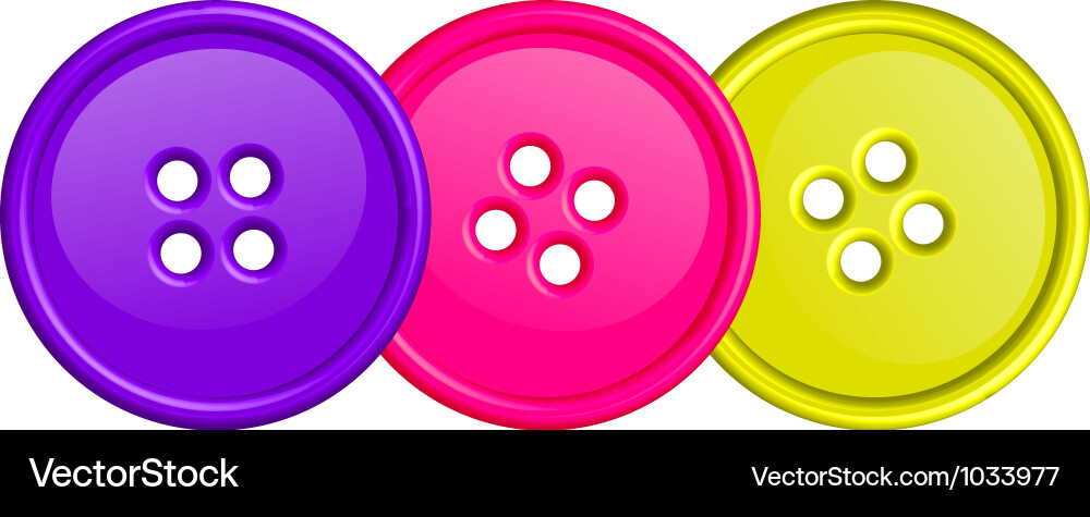 Buttons Royalty Free Vector Image - VectorStock