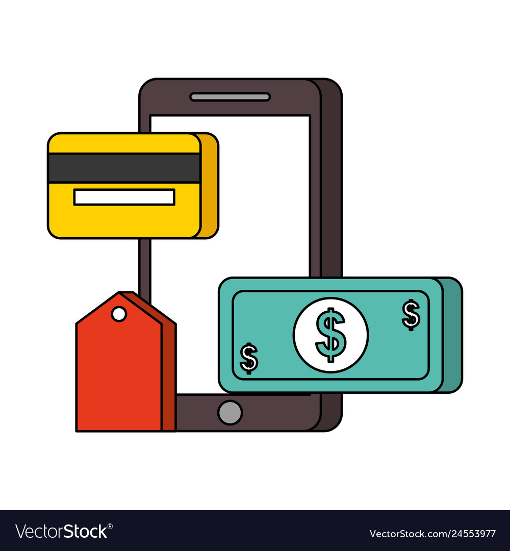 Nfc payment technology Royalty Free Vector Image