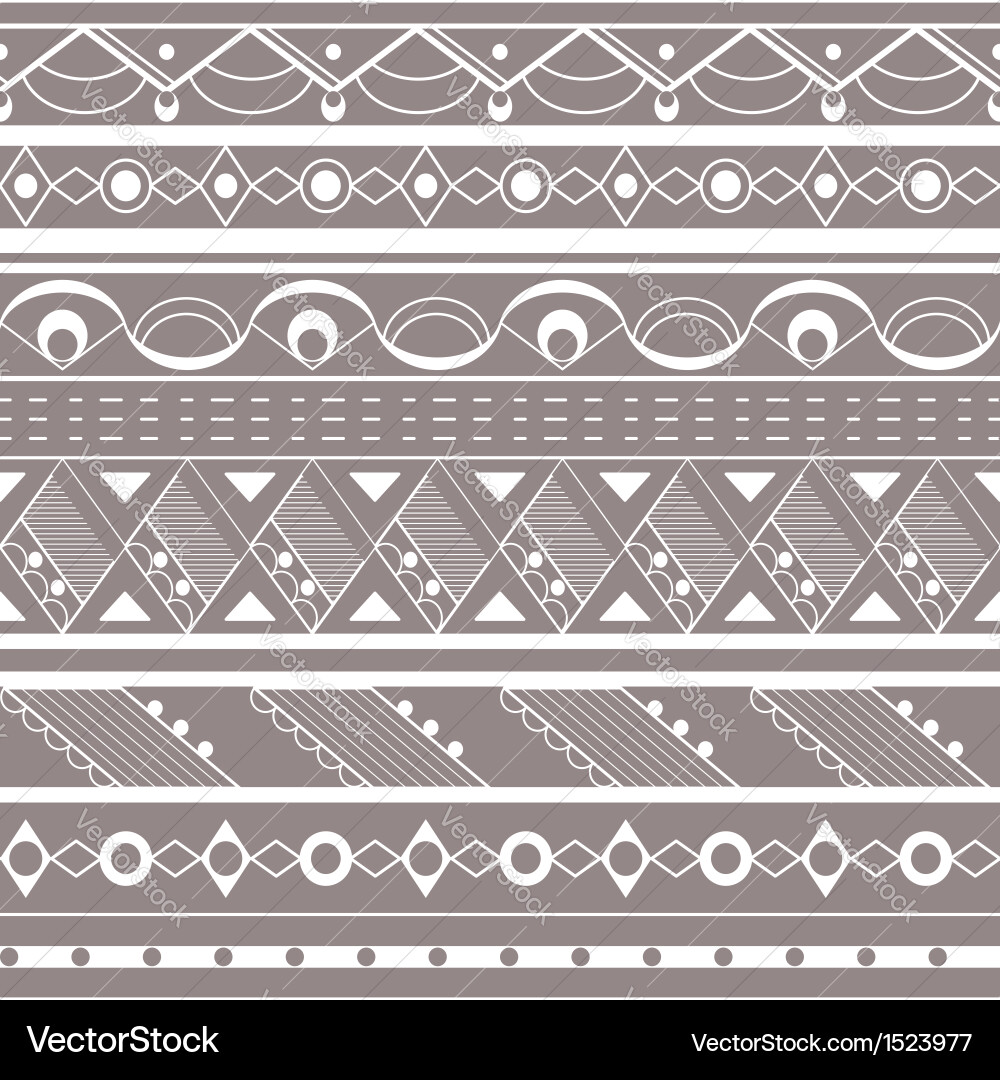 Seamless ethnic background Royalty Free Vector Image