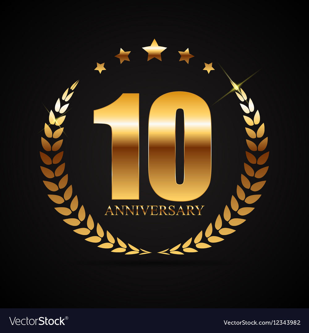 10 Years Logo