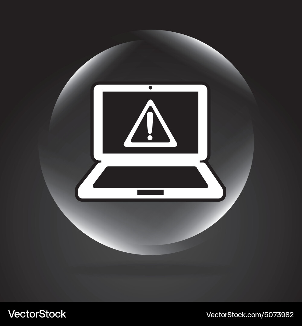 Virus computer Royalty Free Vector Image - VectorStock