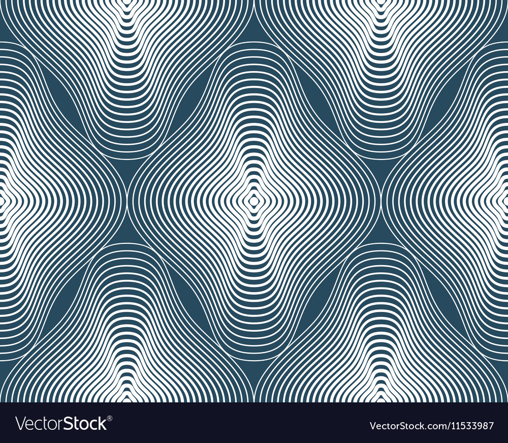 Continuous pattern with graphic lines decorative