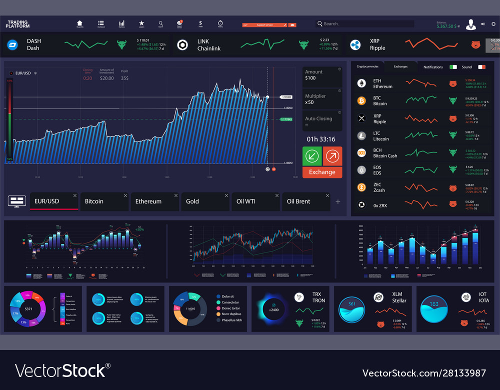 Dark Theme Dashboard