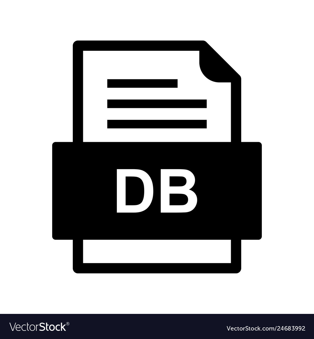 Db file document icon