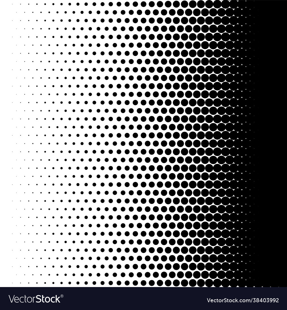 Halftone fade texture duotone dots effect effect Vector Image