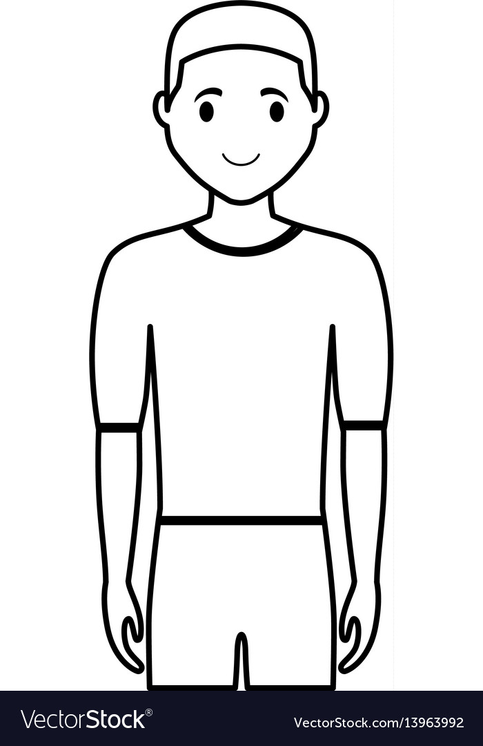 Man cartoon icon Royalty Free Vector Image - VectorStock