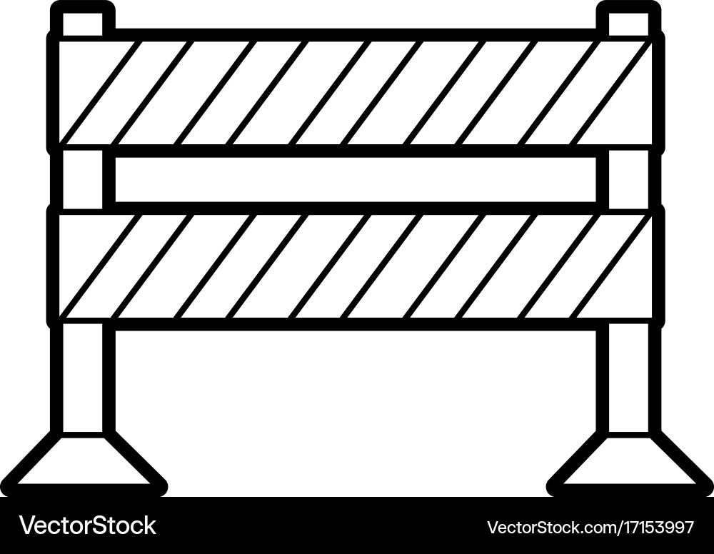 Isolated road sign design Royalty Free Vector Image