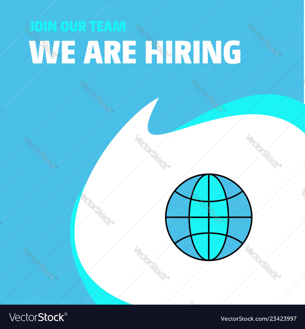 Join our team business company globe we