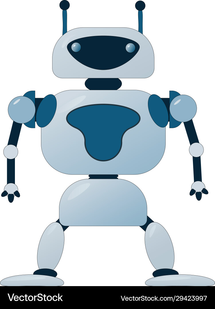 Modern high-tech robot Royalty Free Vector Image