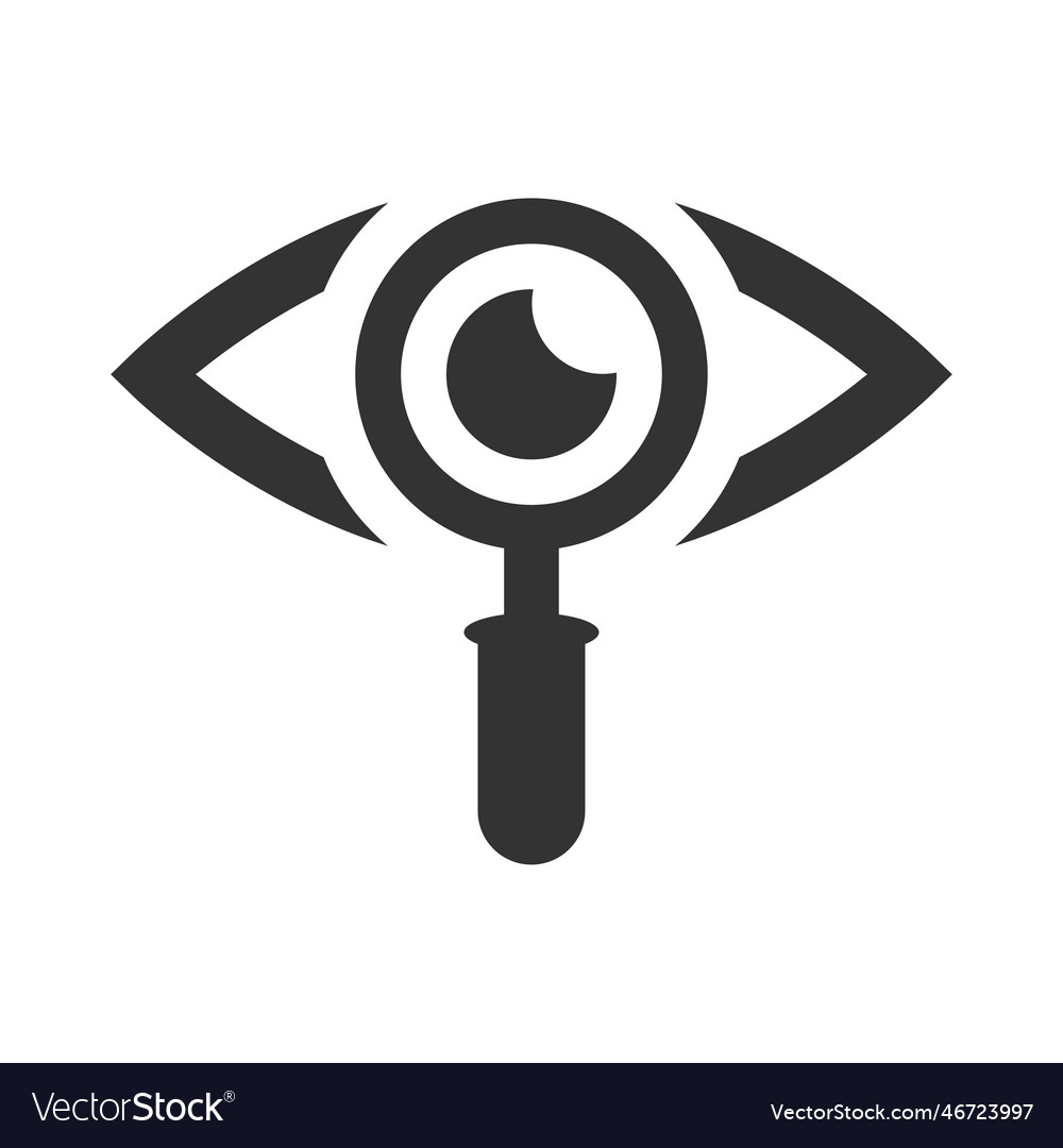 Search spy icon Royalty Free Vector Image - VectorStock