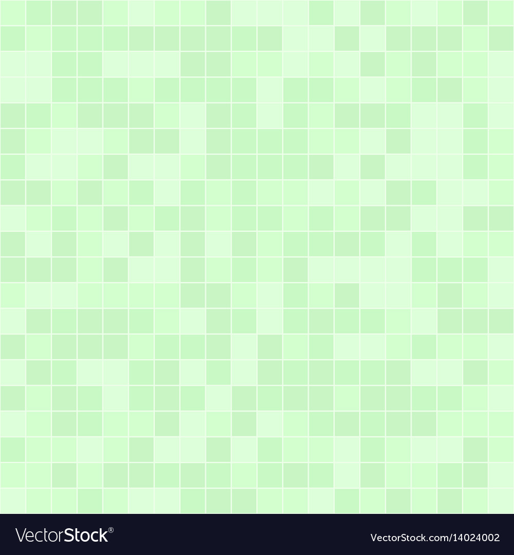 Green square pattern seamless