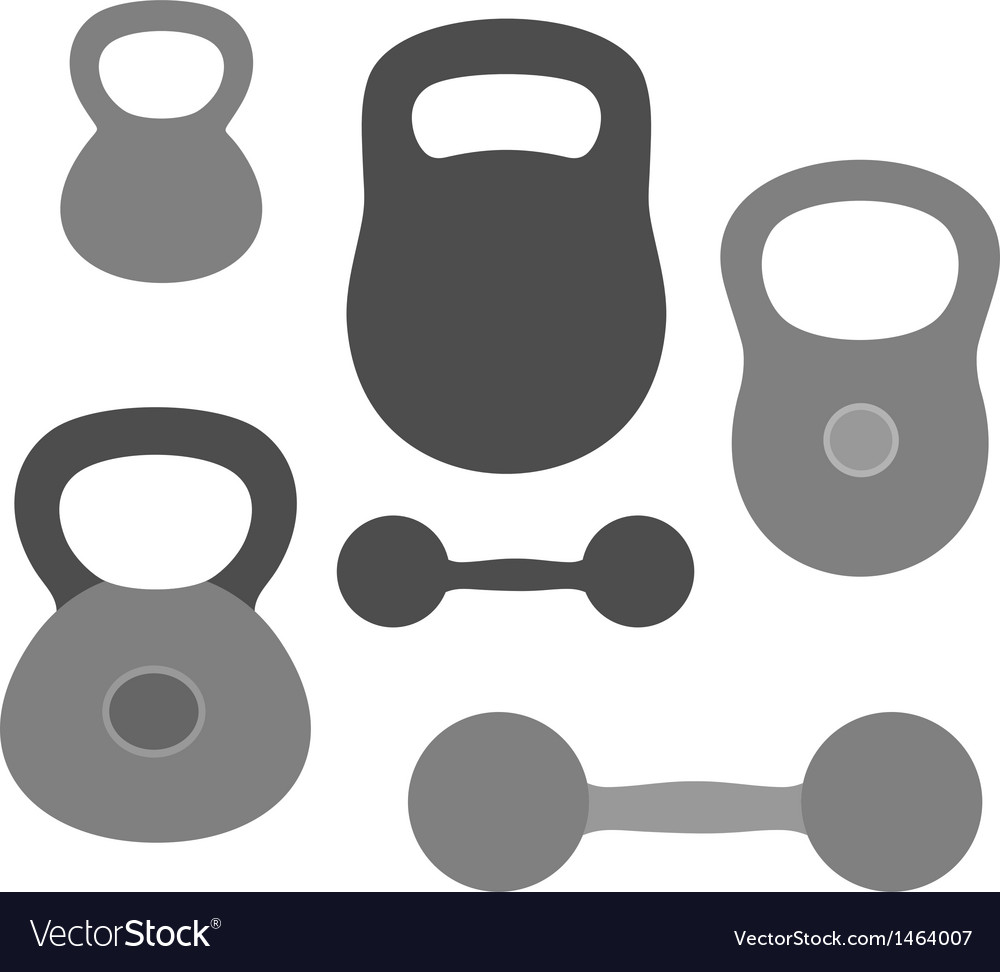 Dumbbell Royalty Free Vector Image - VectorStock