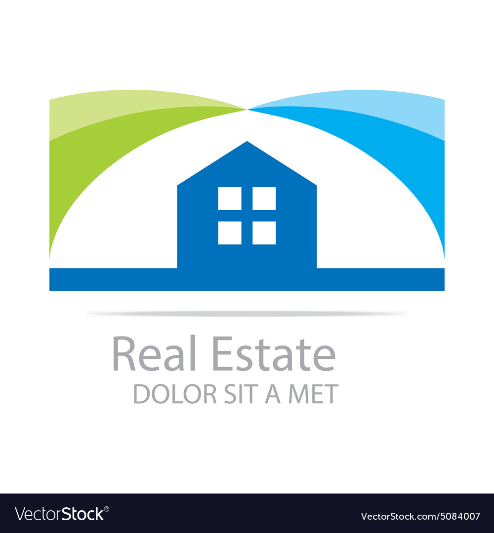 Real estate shape home construction company