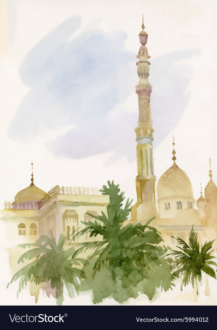 mosque painting