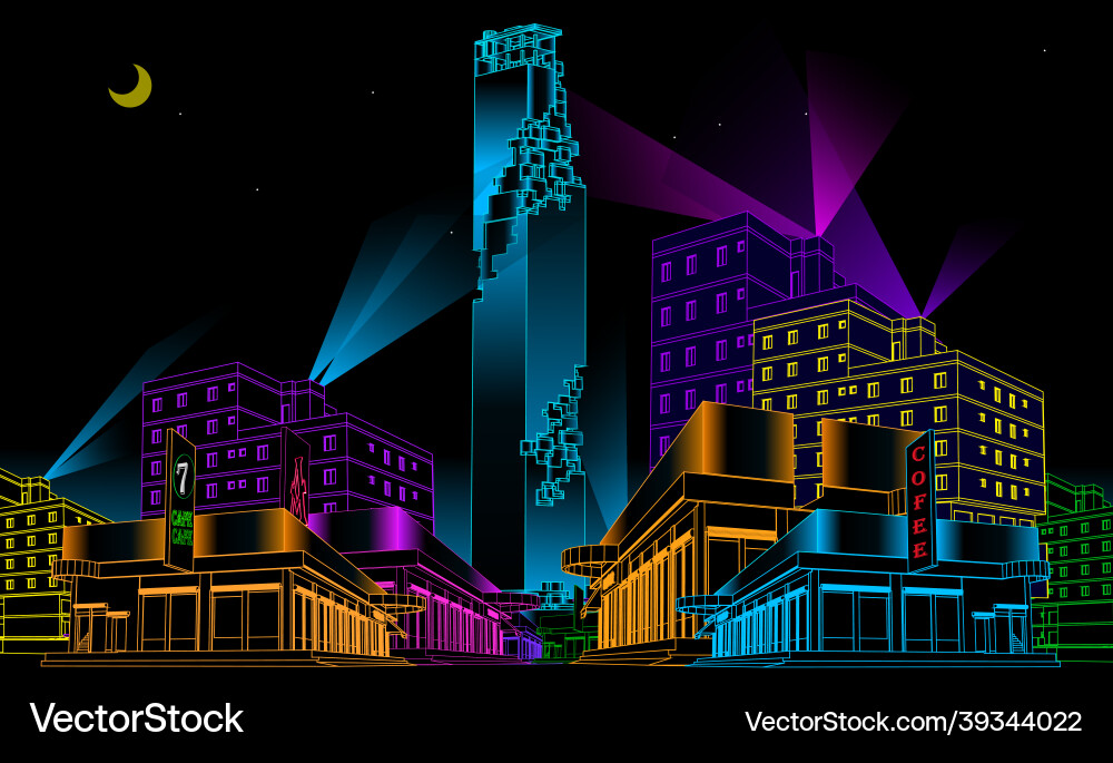 Bangkok City Design Royalty Free Vector Image Vectorstock