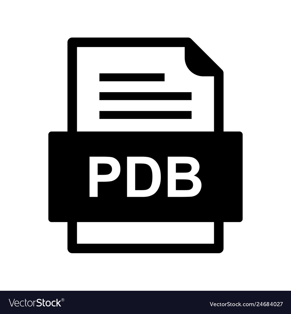 Pdb file document icon