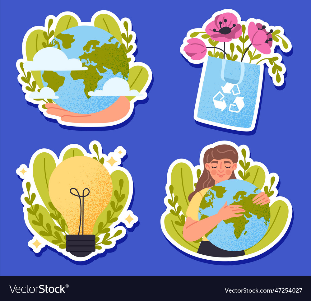 Stickers for earth day