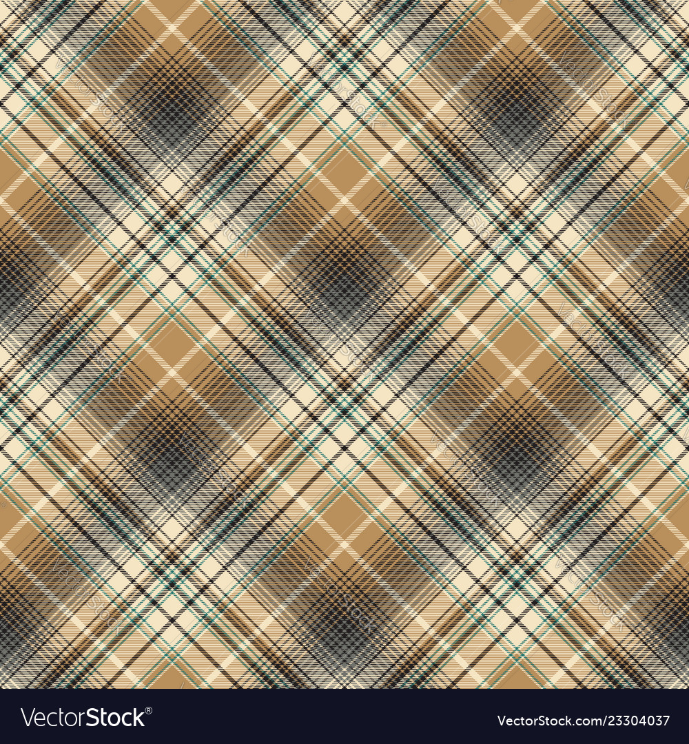 Beige abstract plaid seamless pattern Royalty Free Vector