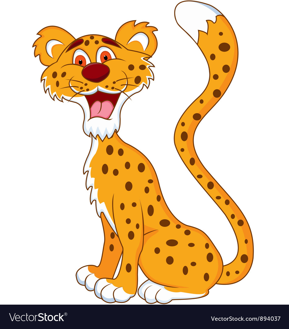 Cheetah cartoon