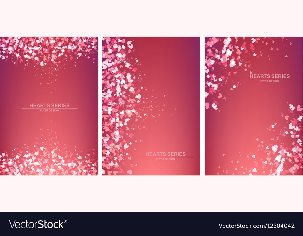 Heart pink set design