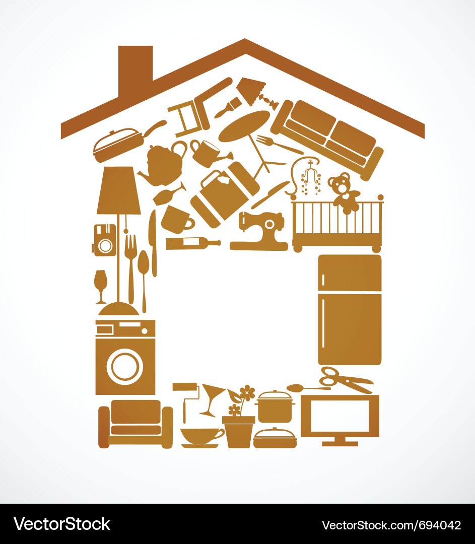 House set Royalty Free Vector Image - VectorStock