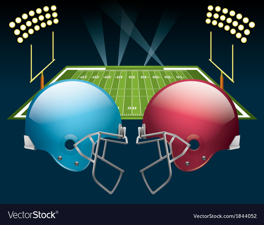 american-football-game-royalty-free-vector-image