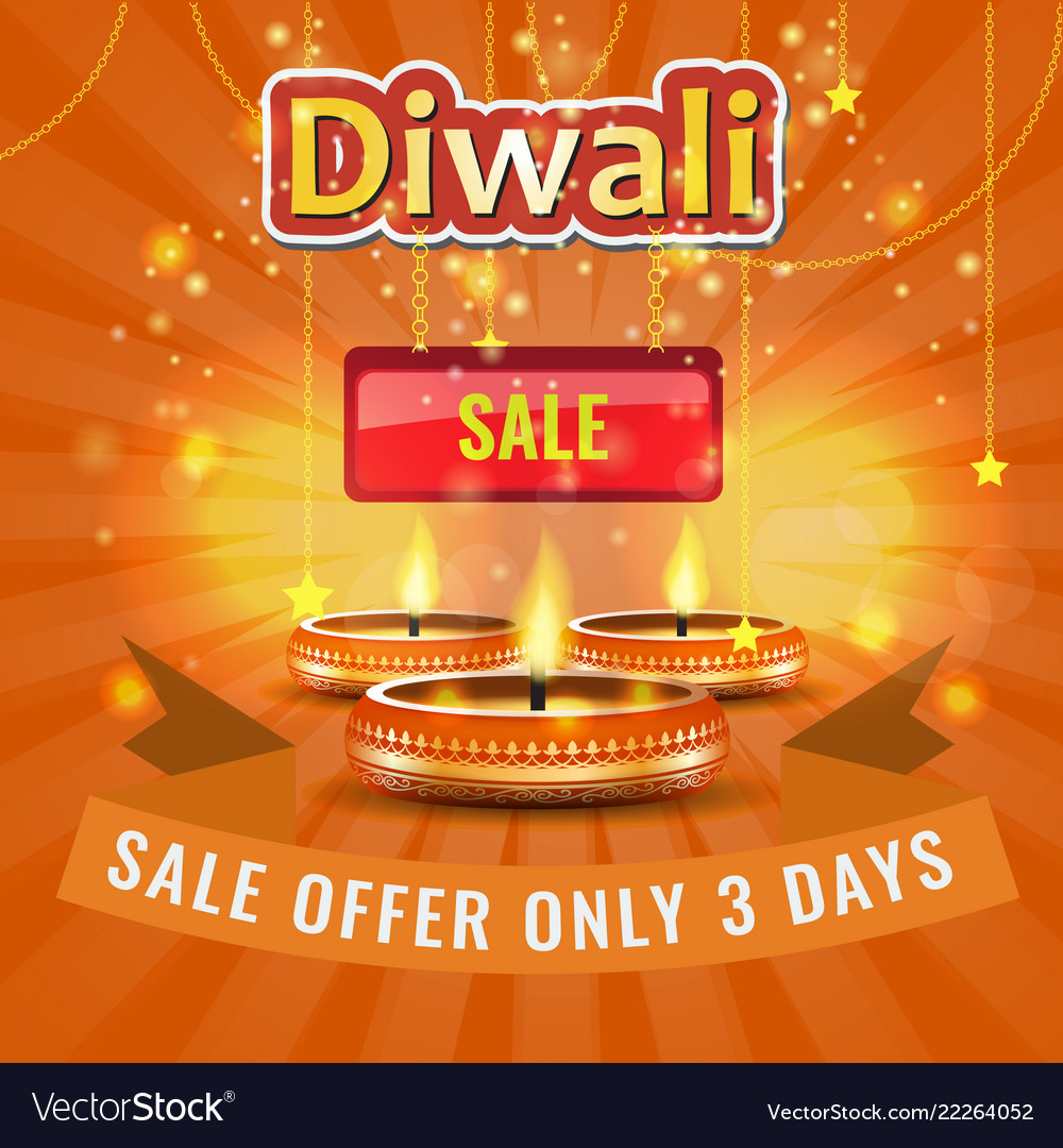 Diwali Festival-Verkauf Poster oder Flyer