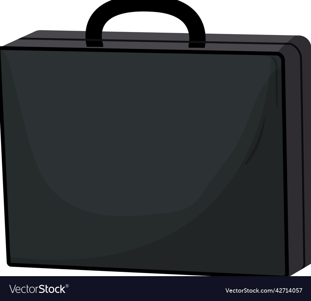 Businessman briefcase color icon