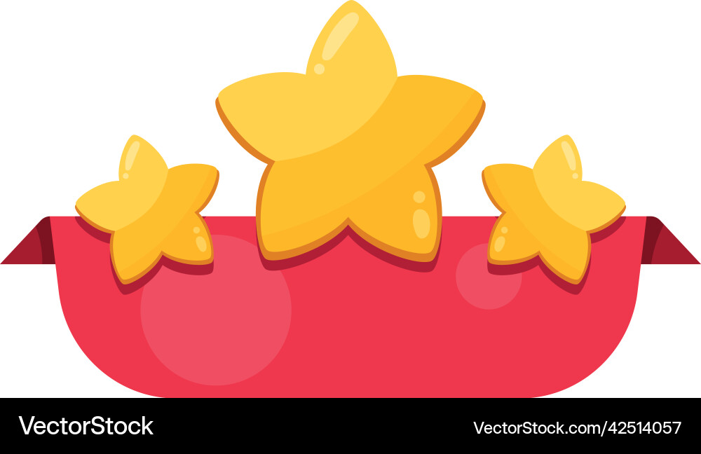Sale label with stars Royalty Free Vector Image