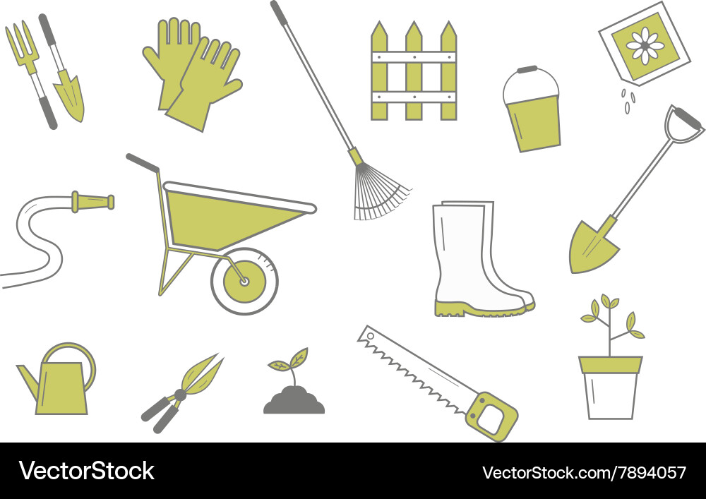 Spring garden background Royalty Free Vector Image