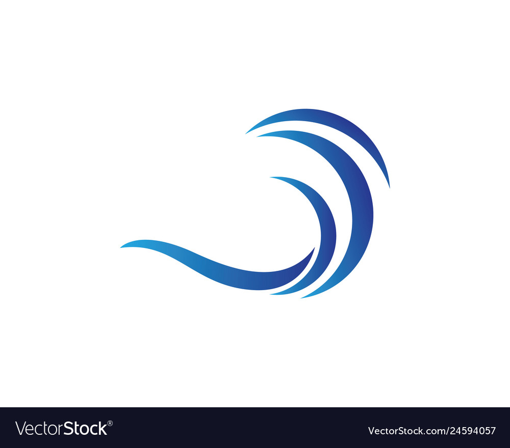 Wave icon Royalty Free Vector Image - VectorStock