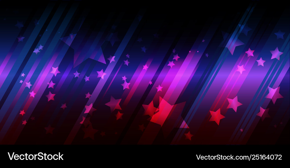 Abstract background with stars Royalty Free Vector Image