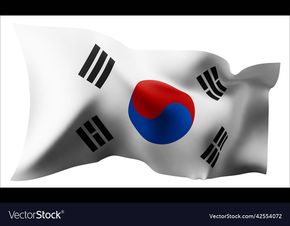 Flag of the republic korea