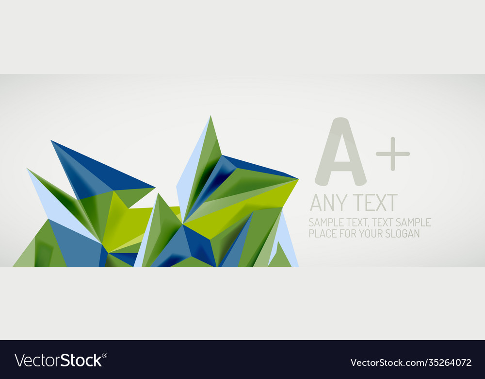 Triangle geometric backgrounds low poly 3d