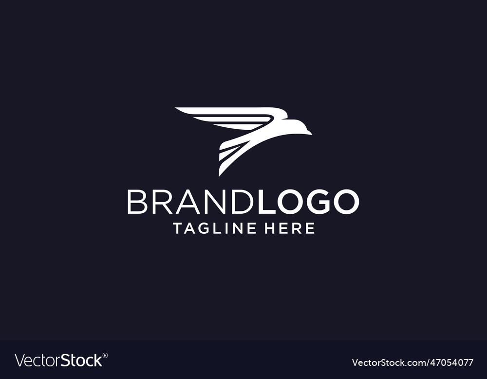 Eagle bird logo template business