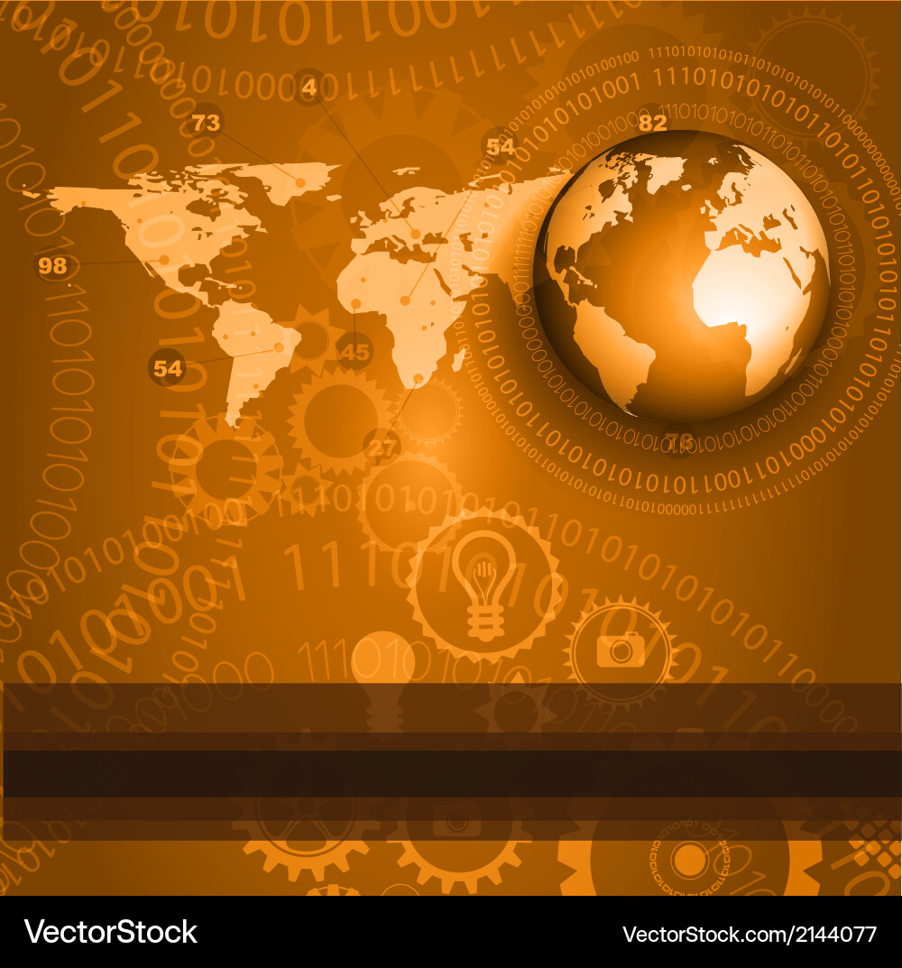 Infographic Template For Statistic Data Royalty Free Vector