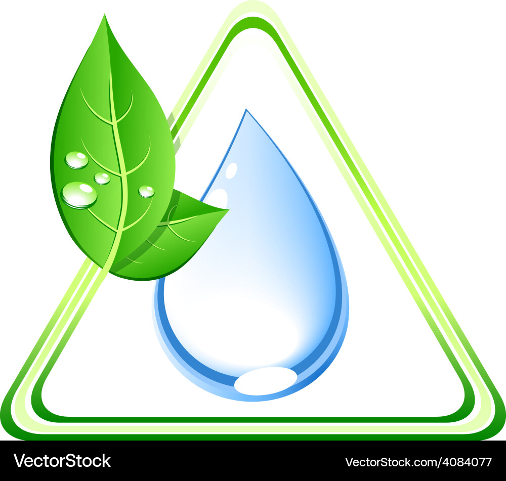 Leaf and earth Royalty Free Vector Image - VectorStock