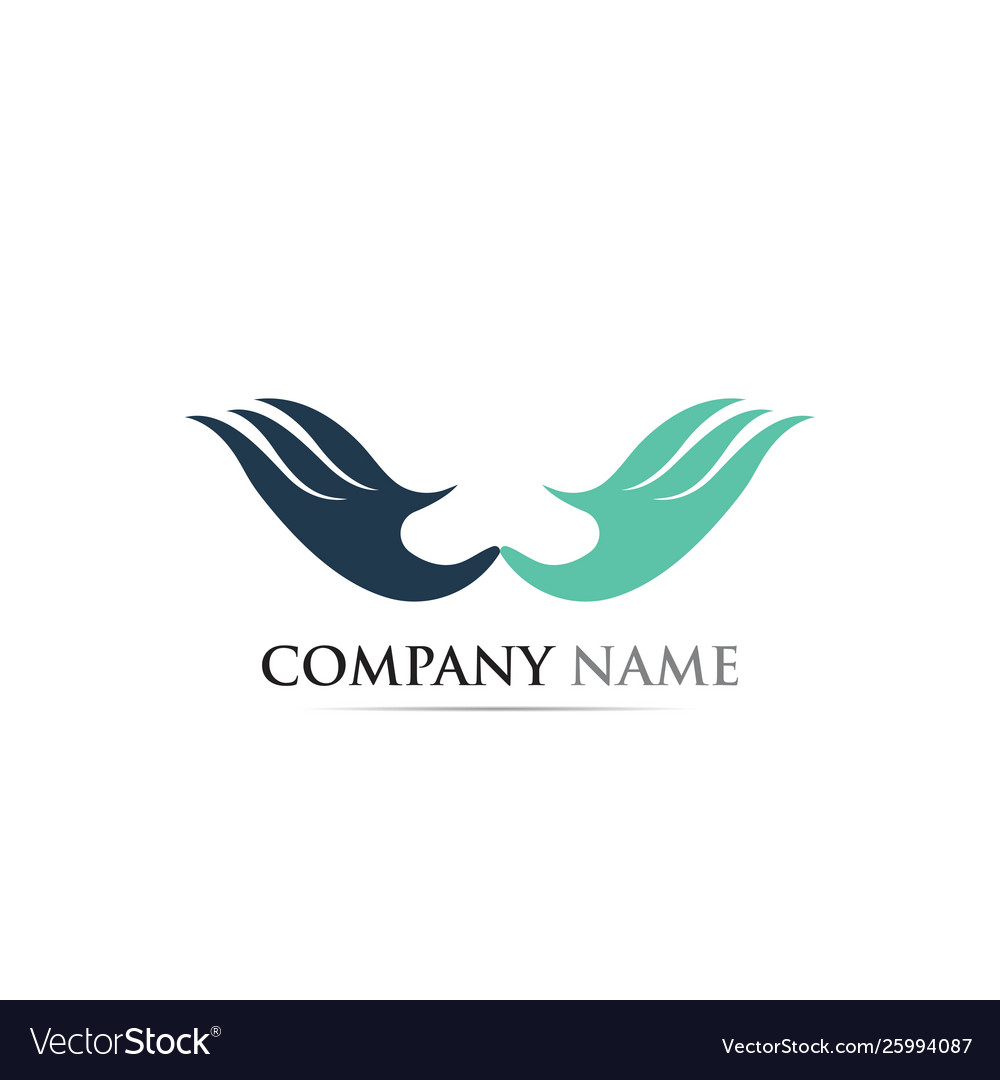 Business finance logo template